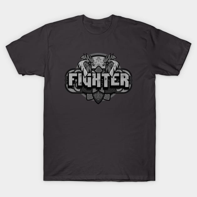 Classic Vintage Fighter T-Shirt by CTShirts